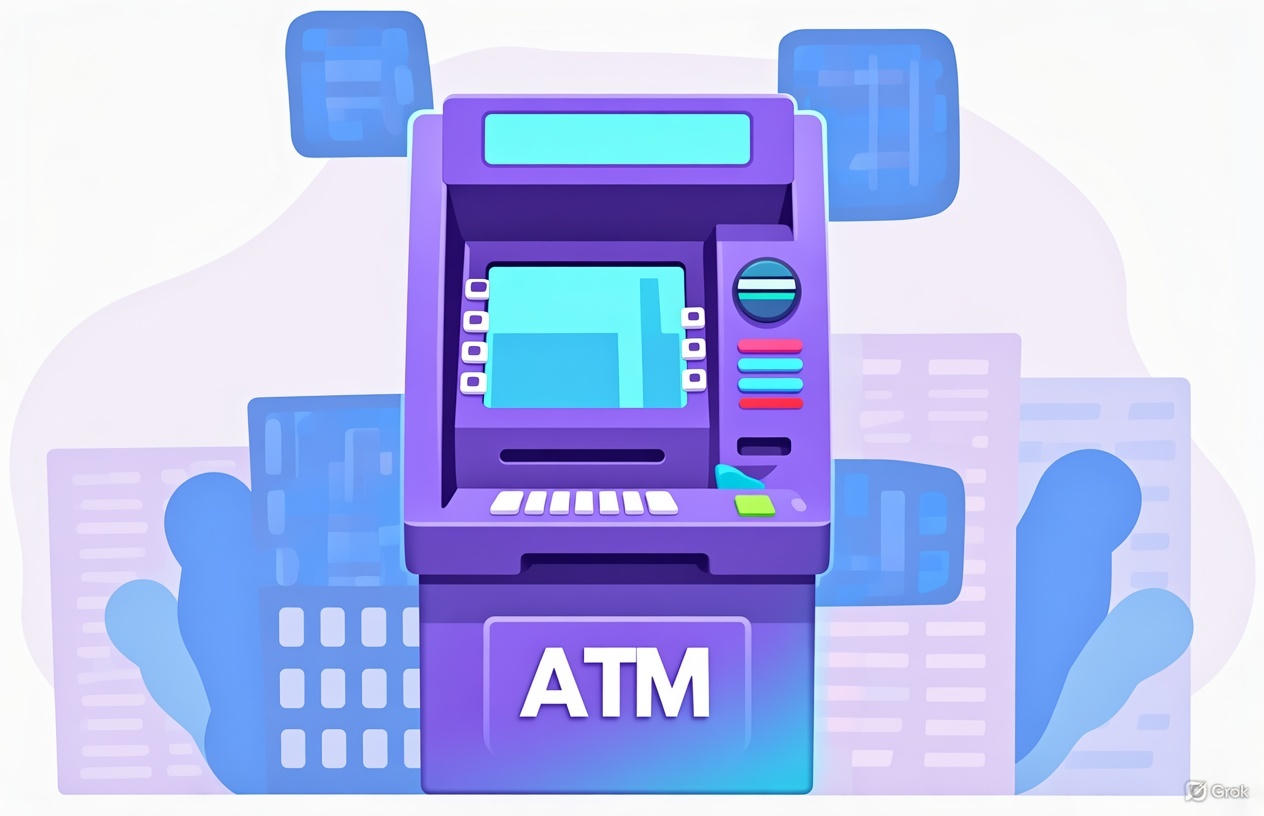 Bitcoin ATM method illustration