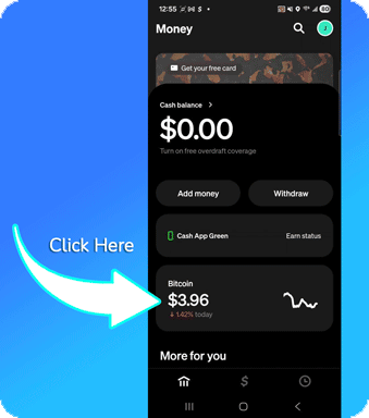 Go to Bitcoin section